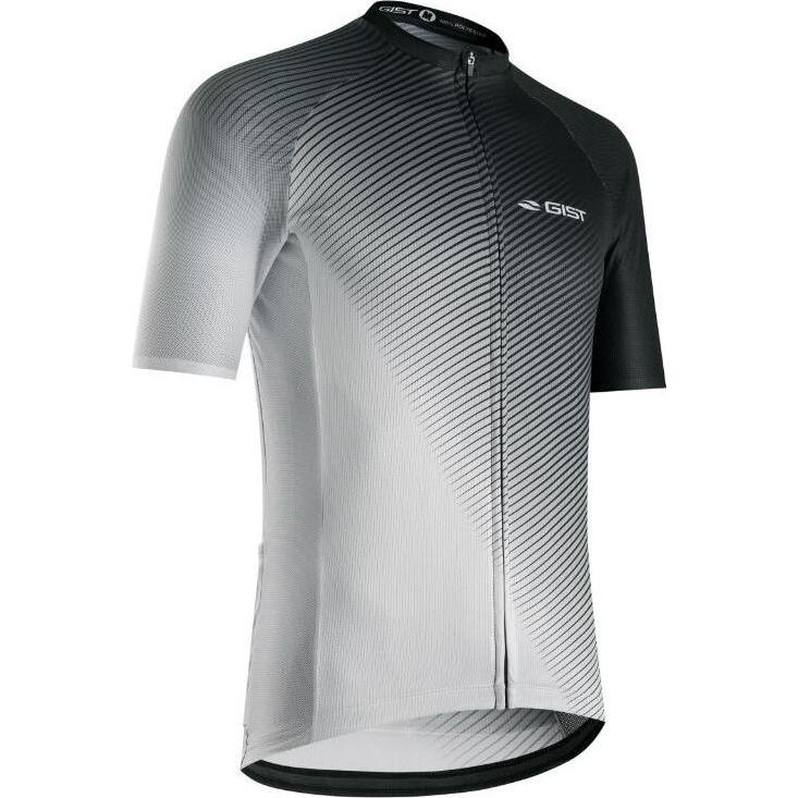 Gist, Herren, Velotrikot, Flow (L), Weiss, L