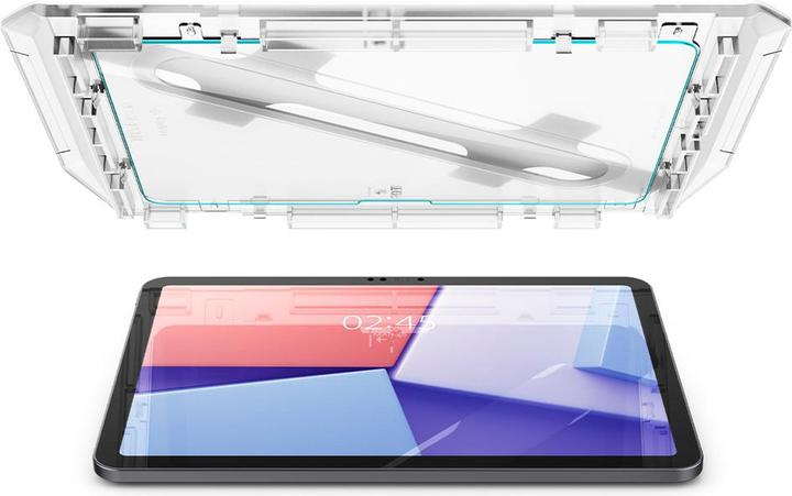 Actual product image Spigen GLAS.tR EZ Fit iPad Air 11 2024 Glass Screen Protector (1 pcs., Apple iPad Air 11 2024)