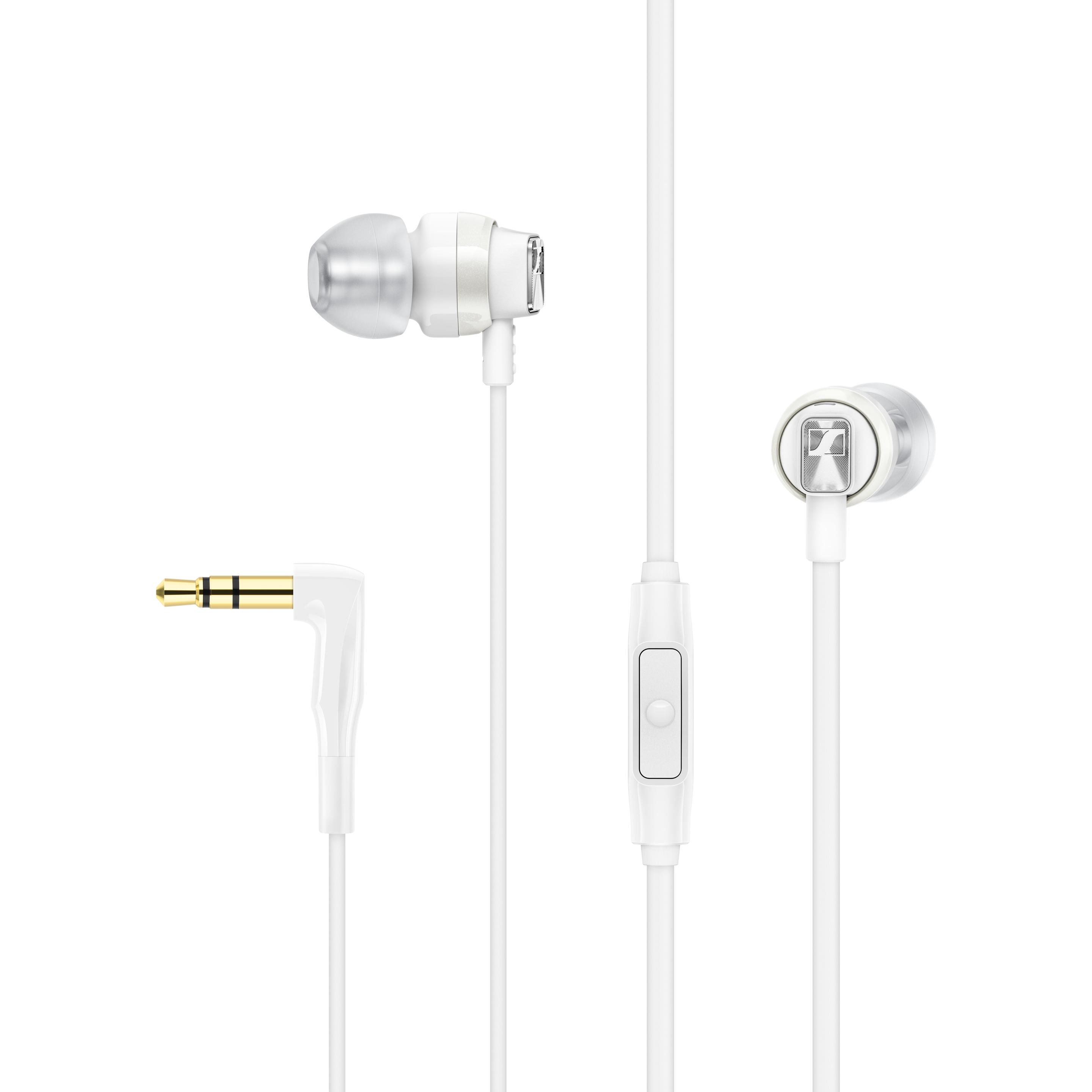 Sennheiser CX 300S (keine Geräuschunterdrückung, Kabelgebunden), Kopfhörer, Weiss