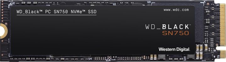 Actual product image WD Black SN750 Gaming (2000 GB, M.2 2280)