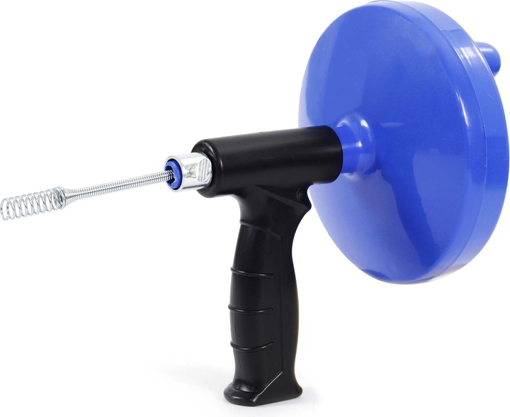 Image du produit Wiltec Furet Déboucheur Extensible Spirale 7,5m x 6mm Nettoyage Tuyaux Spirale drains canalisation