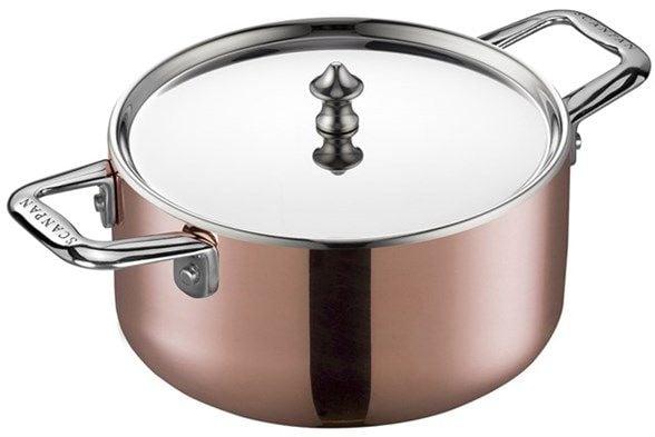 Image du produit Scanpan Maitre D Induction 24cm couvercle en acier (24 cm, Métal)