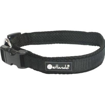 Thumbnail - Petlando Halsband Mesh, Anthrazit (S, Hund, Hundesport), Halsband + Leine