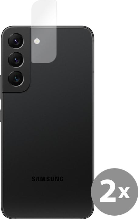 Actual product image Cazy Camera protection film compatible with Samsung Galaxy S22 camera protection glass - 2 pieces (2 pcs., Samsung Galaxy S22)