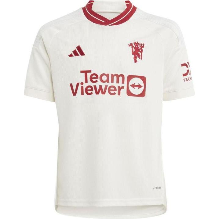 Adidas, Bambini, Maglietta calcio, Manchester United 3. Junioren-Trikot (128), 128