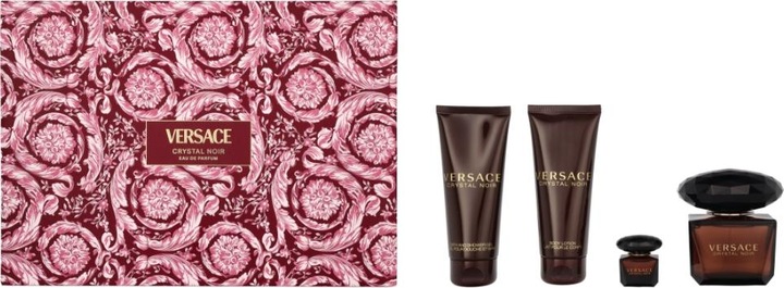 Versace Crystal Noir Spring 2023 Eau de Parfum 90 / Body Lotion Body Smoother / Mini (Eau de Parfum, 295 ml)