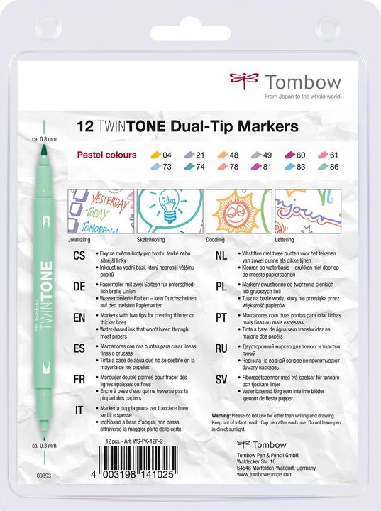 Immagine prodotto Tombow TwinTone (12x)