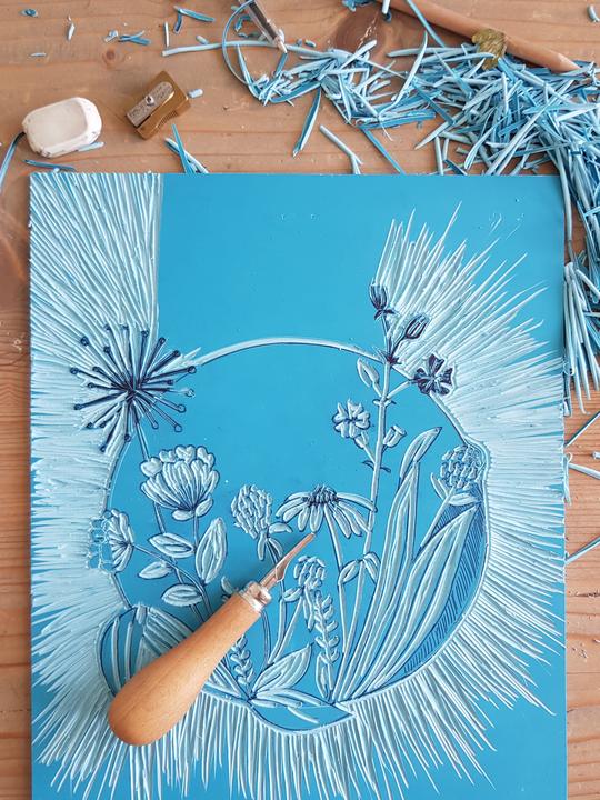 Actual product image Talens Farbroller 9.5 cm (9.50 cm)