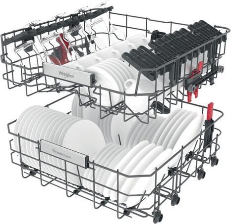 Actual product image Whirlpool WFO 3O41 PL X - Vaatwasser - Grijs