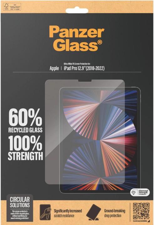 Actual product image PanzerGlass Tablet Glass (1 Piece, iPad Pro 12.9)