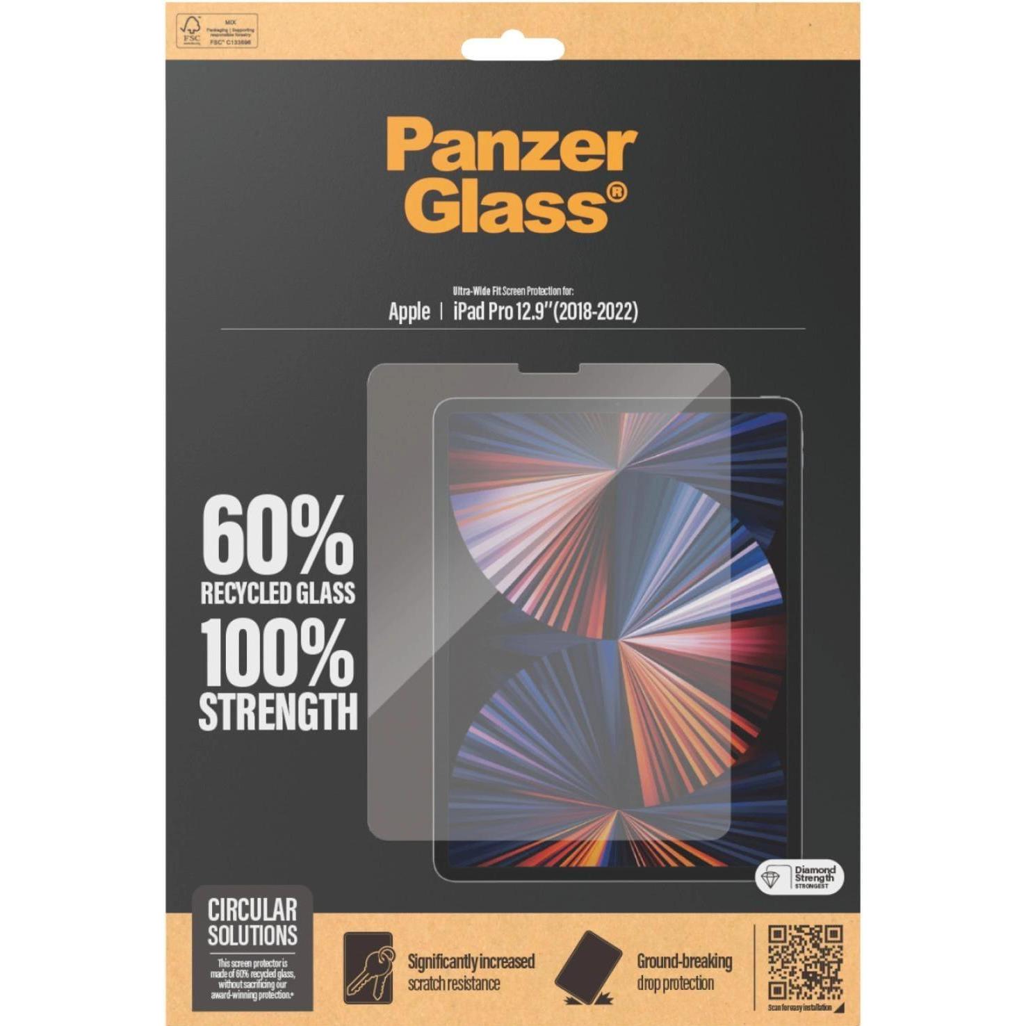 Thumbnail - PanzerGlass Tablet Glass (1 Stück, iPad Pro 12.9), Tablet Schutzfolie