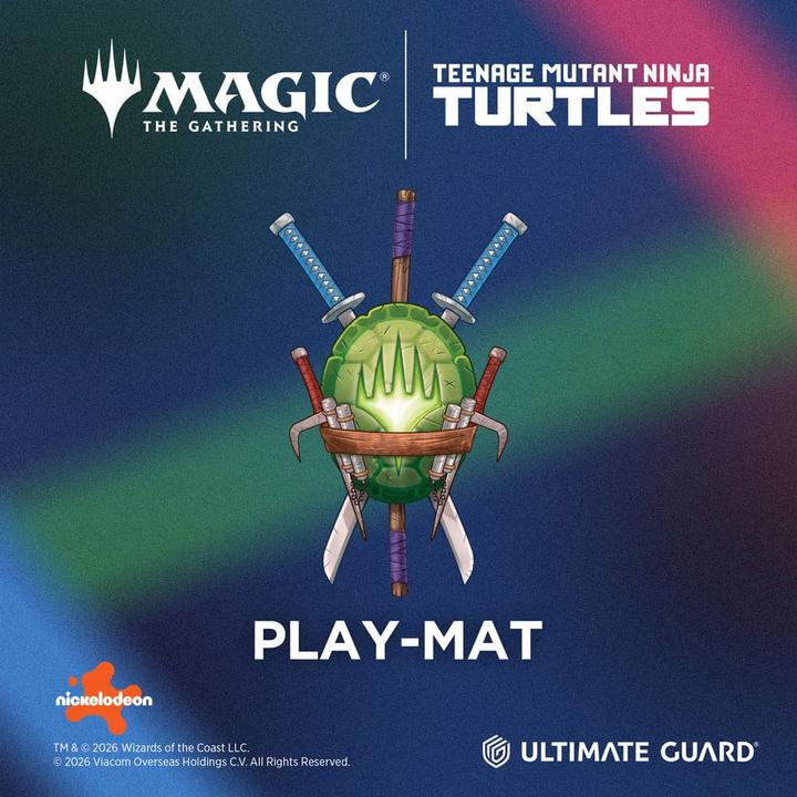 Actual product image Ultimate Guard Play-Mat Magic: The Gathering | Teenage Mutant Ninja Turtles - Artifact Rare