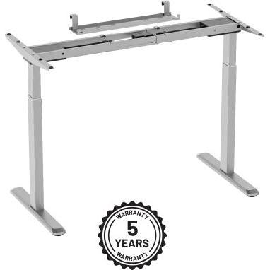 Up Up, Gambe + base del tavolo, Adjustable Height Table Frame Bjorn, Gray