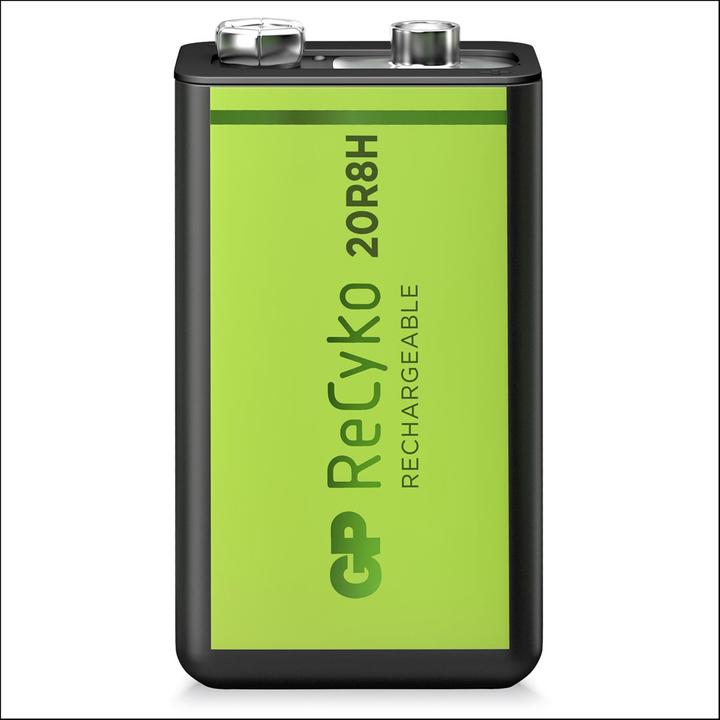 Actual product image GP Batteries ReCyko (1 pcs., 9V Block, 200 mAh)