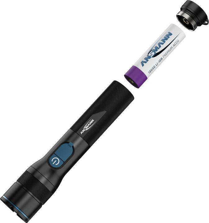 Actual product image Ansmann LED Taschenlampe Adventure TA1800RF (16.40 cm, 1800 lm)