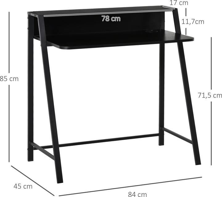 Actual product image Jamb Desk computer table (84 x 45 x 85 cm)