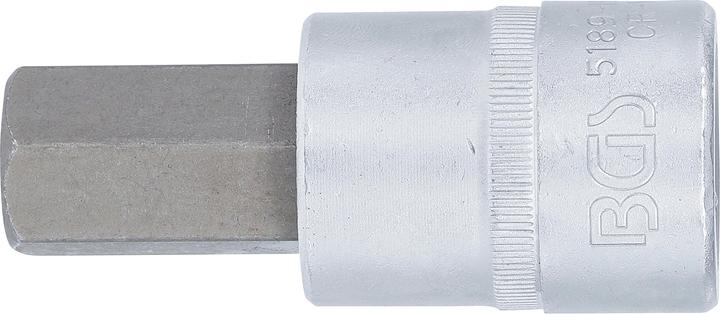 Actual product image BGS Bit Socket 20 mm (3/4") Drive internal Hexagon 22 mm (Allen screw)