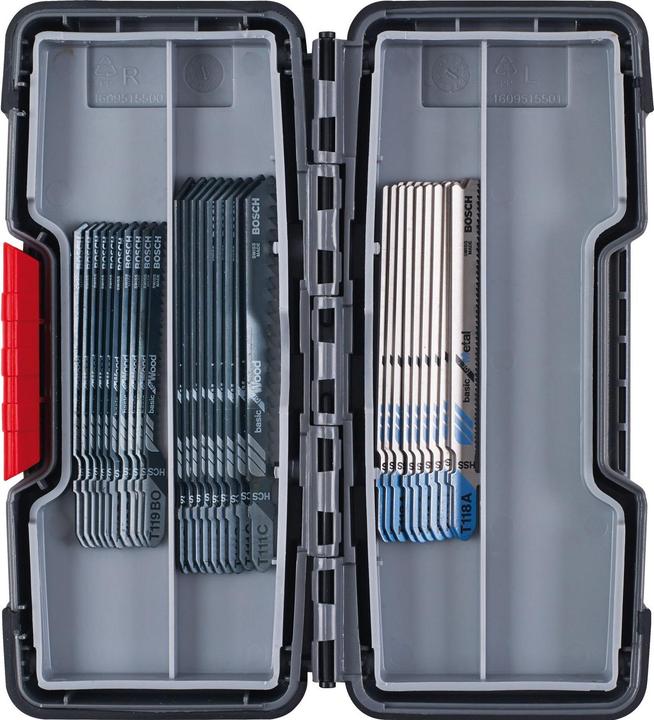 Bosch Professional Zubehör 30-tlg. Stichsägeblatt-Set Wood and Metal