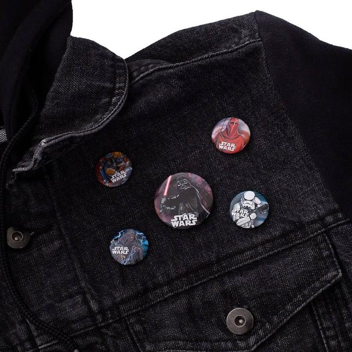 Actual product image Star Wars Button set