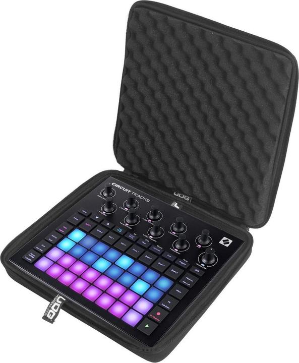 UDG U8488bl Novation Circ Tracks/Rhythm Hardcase Nero