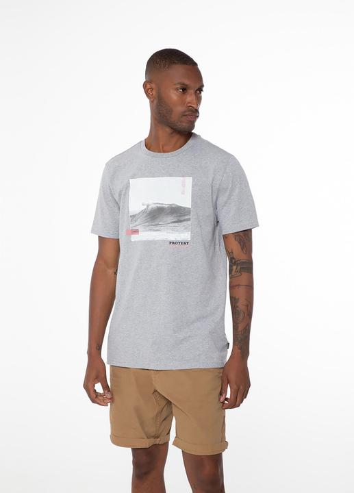 Actual product image Protest Men's T-Shirt PRTJOKKUM Dark Grey Melee XL (XL)