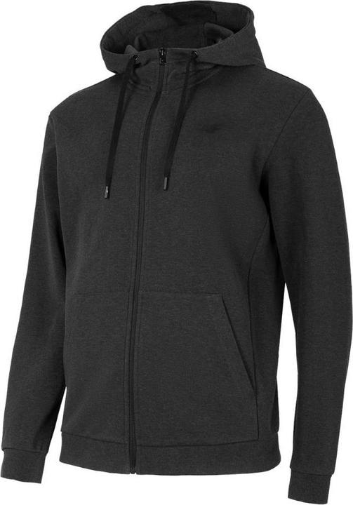 Produktbild 4F Bluza męska H4Z22-BLM353 Ciemny Szary melanż r.S (S)