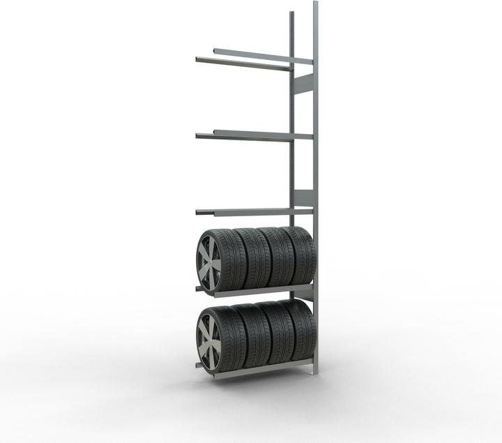 Produktbild Schulte Lagertechnik Räder-Anbauregal MULTIplus151