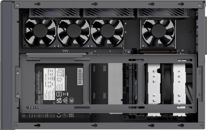 Actual product image Silverstone SST-SG17B (black) (mATX, Mini-ITX, Mini-DTX)