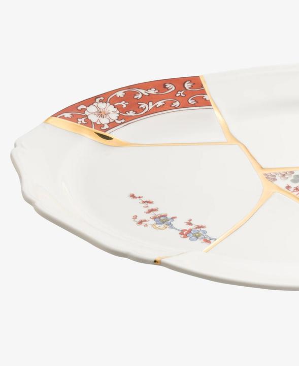 Produktbild Seletti Platte KINTSUGI Weiss