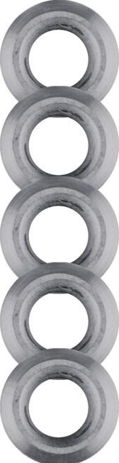Pferd Accessories for ALUMASTER, carbide reversible cutting plates Ø 8 mm
