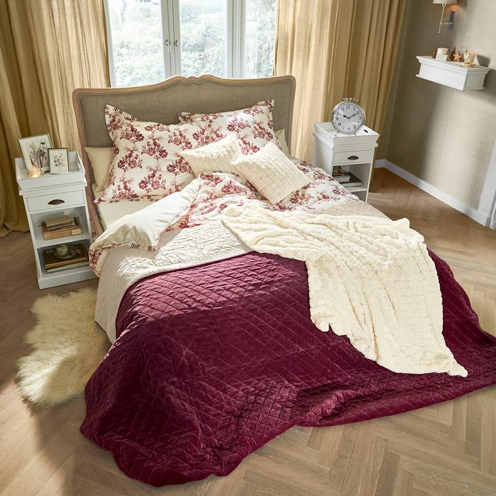 Image du produit Loberon Plaid Dorelice blanc (170 x 130 cm)