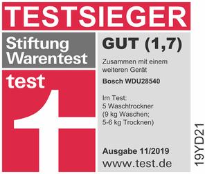 Actual product image Bosch Hausgeräte WDU28540