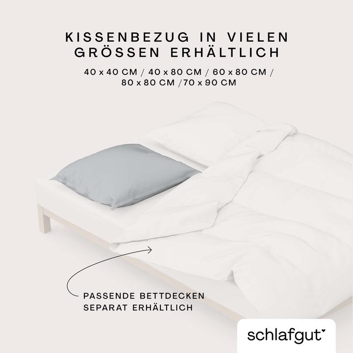 Produktbild schlafgut Knitted Jersey (Duvetbezug, 40 x 80 cm)