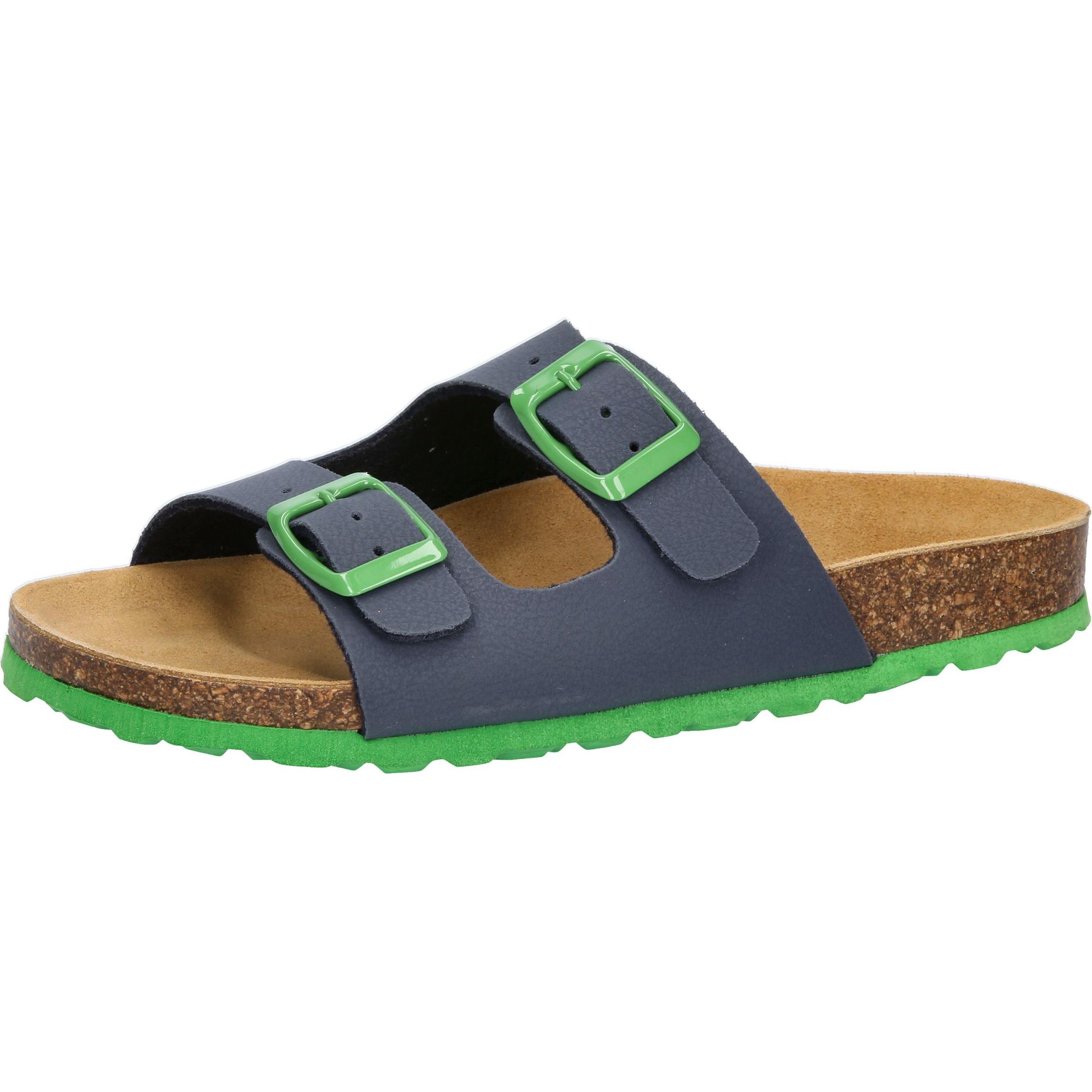 Lico, Jungen, Hausschuhe, Bioline Kids, Blau, (33)