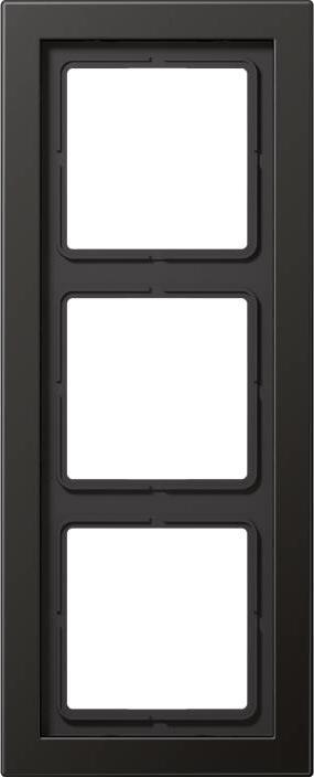 Actual product image JUNG Mounting frame 3f anth mt LS / LS-DESIGN ALD2983AN