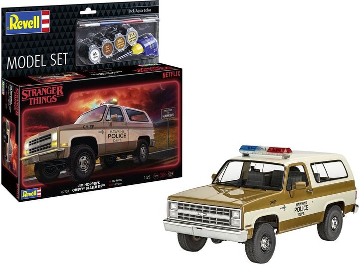 Actual product image Revell Model Set Stranger Things Chevrolet K5 Blazer