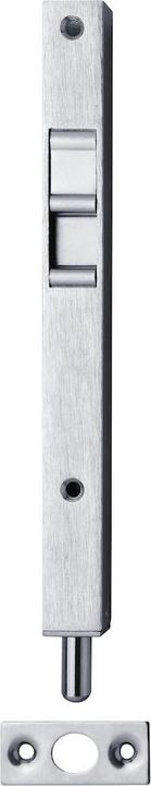 N+D DENI® Kantriegel 9261,17x250mmx12mm eckig, Ø7,5, vernickelt