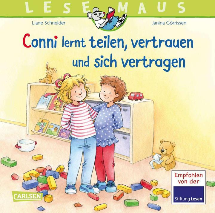 LESEMAUS: Conni lernt teilen, vertrauen und sich vertragen (Deutsch, Hanna Sörensen, Janina Görrissen, 2024)