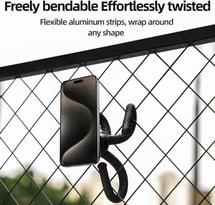 Actual product image Telesin Flexibles magnetisches Smartphone Tripod Stativ