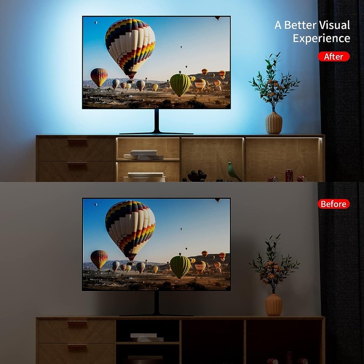 Produktbild Lumina Swiss TV Ambilight SmartColor (RGB, 150 cm, Indoor)