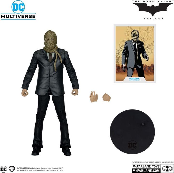 Image du produit McFarlane Batman Begins DC Multiverse figurine Scarecrow (Chase Version) 18 cm