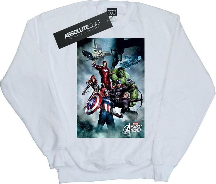 Immagine prodotto Avengers Team Montage Felpa Ragazze (128)