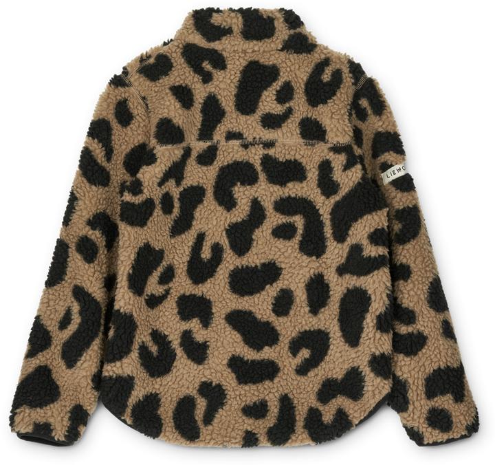 Actual product image Liewood Nolan Pile Jacket Mega Leo Oat (86)