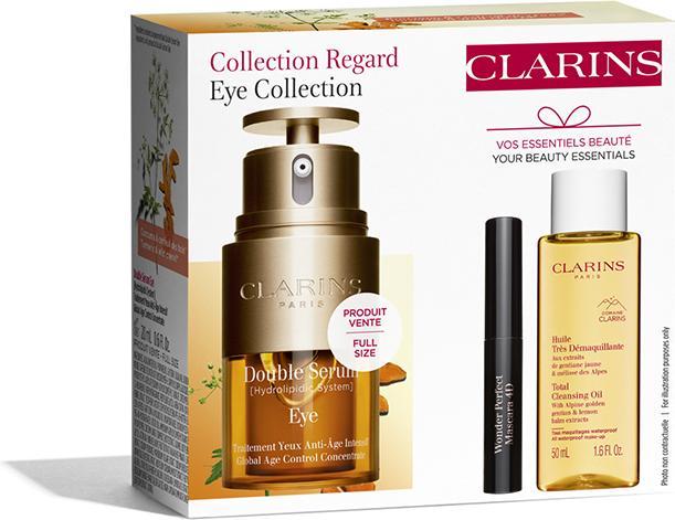 Image du produit Clarins Spécialités - Double Serum Eye Skincare (Soin des yeux Sérum, 73 ml, Jour + nuit)