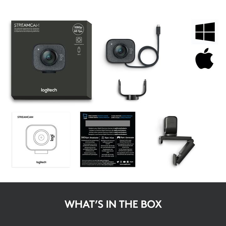 Image du produit Logitech StreamCam (2 Mpx)