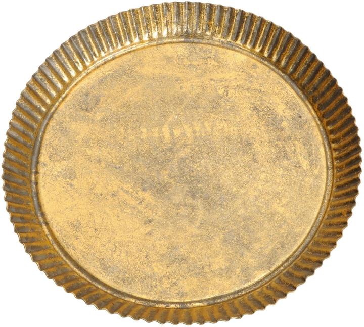 Produktbild Cocon Teller antikes Gold, 25 cm