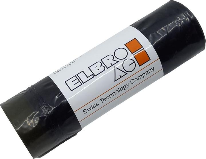 Elbro Abfallsack 35 Liter 650×500mm 40...m LDPE Rolle à 20 Stück schwarz (20x, 35 l)