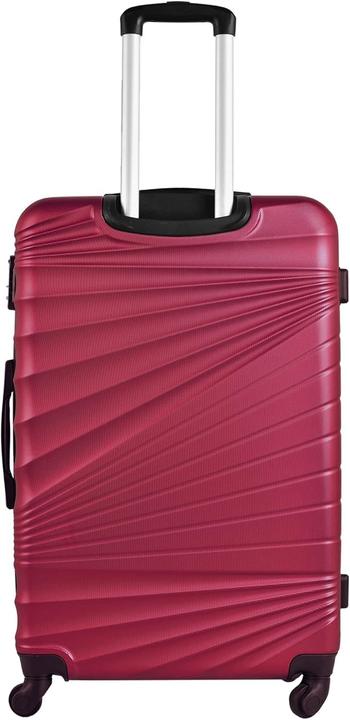 Actual product image Well Home Hard Shell Suitcase Set with Toiletry Bag