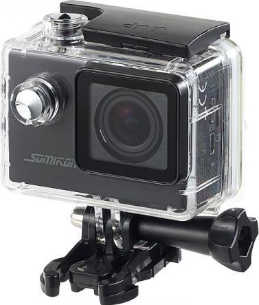 Actual product image Somikon Entry-level 4K action cam incl. underwater housing (30p, Wi-Fi)