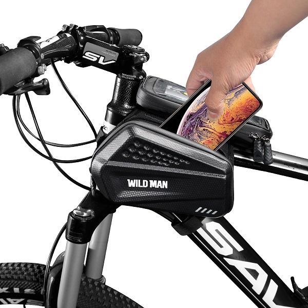Produktbild Wildman XXL ES6 abschliessbarer Fahrradträger (1 l, Gepäckträgertasche)